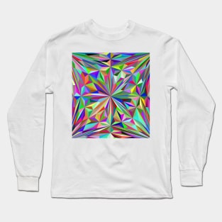 Abstract kaleidoscope Long Sleeve T-Shirt